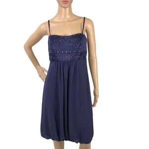 Davids Bridal Beaded Embellished Sleeveless Formal Prom Fairycore‎ Dress Size 4